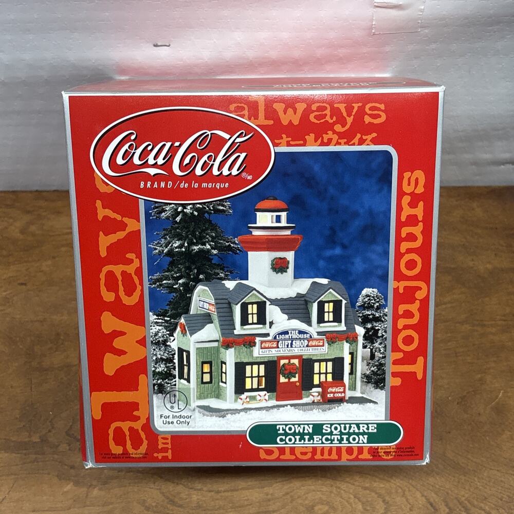 2000 Coca-Cola Town Square Collection The Lighthouse Gift Shop New